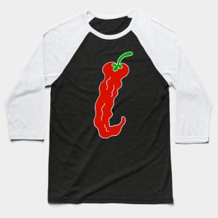 Red Chilli Pepper Baseball T-Shirt